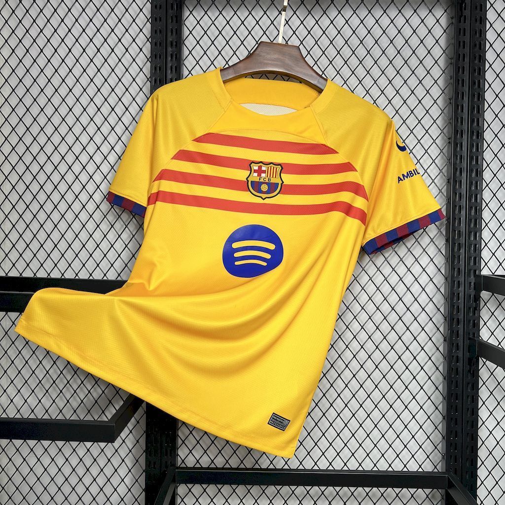 24-25 Barcelona Yellow Special Shirt Soccer Uniforms Soccer AAAAJersey Yupoo 2