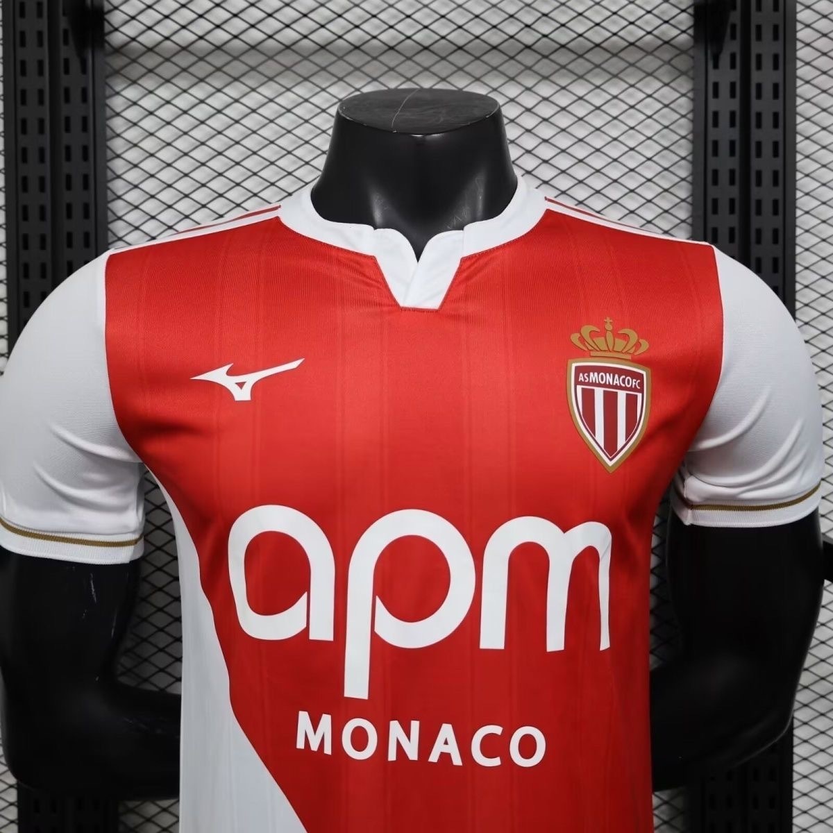 25-26 Monaco Home Kit Player Version Shirt Football AAAAJersey Supplier Yupoo 6