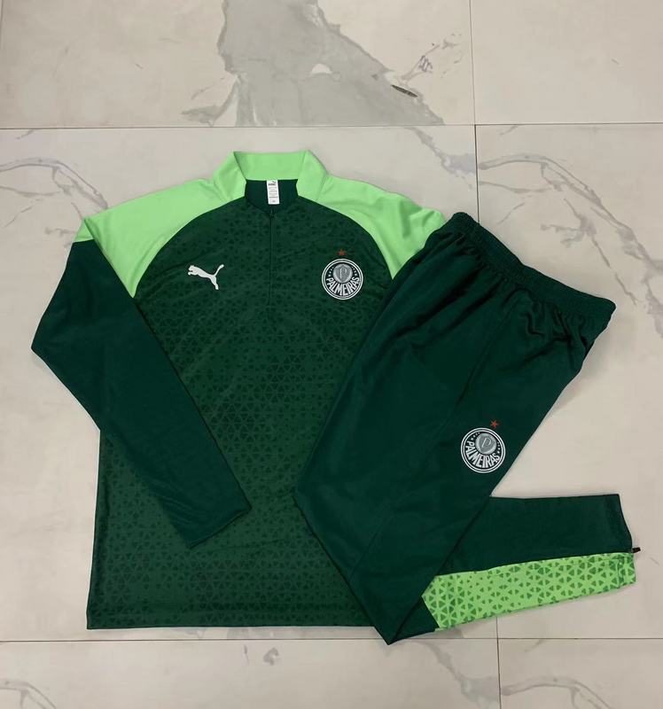 24-25 Palmeiras Long Sleeve Training Suit Football Shirts 1