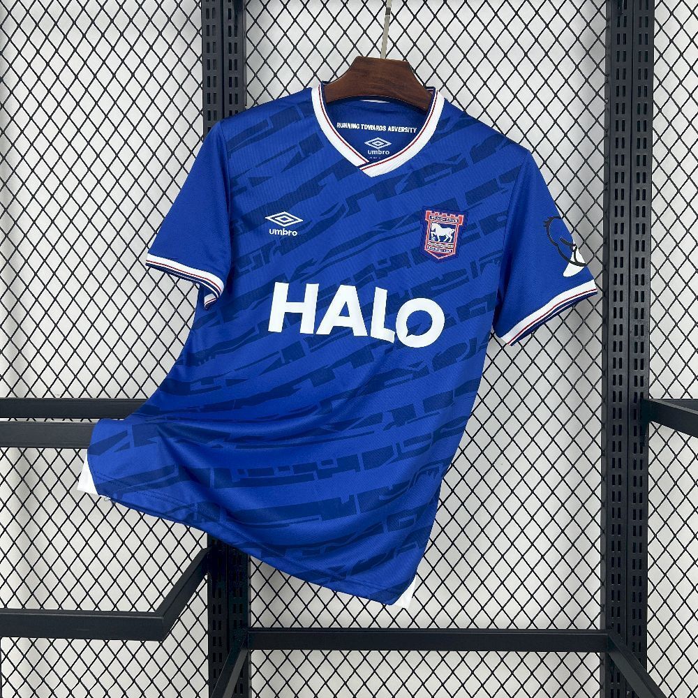 25-26 Ipswich Town Home Kit Sport Football T-Shirt AAAAJersey Dropshipping Yupoo