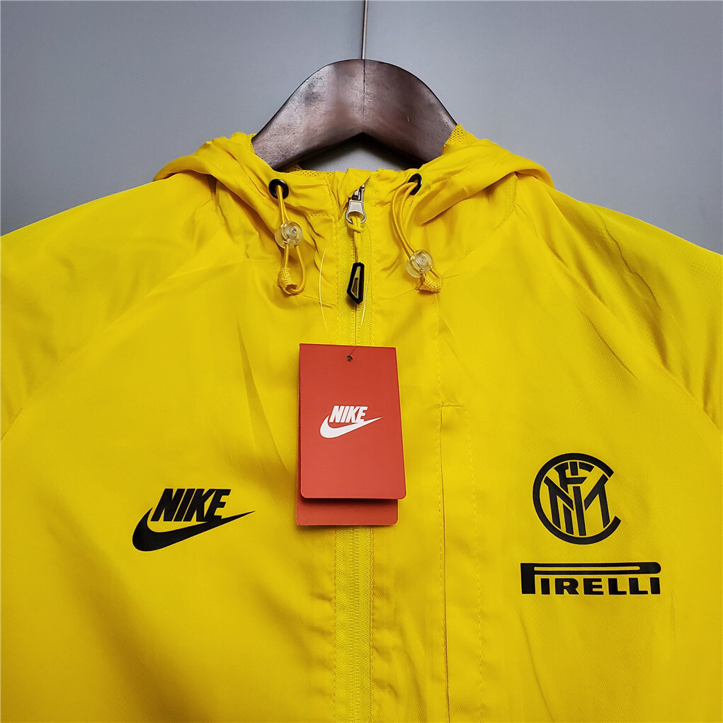 20-21 Inter Milan yellow windbreaker 4