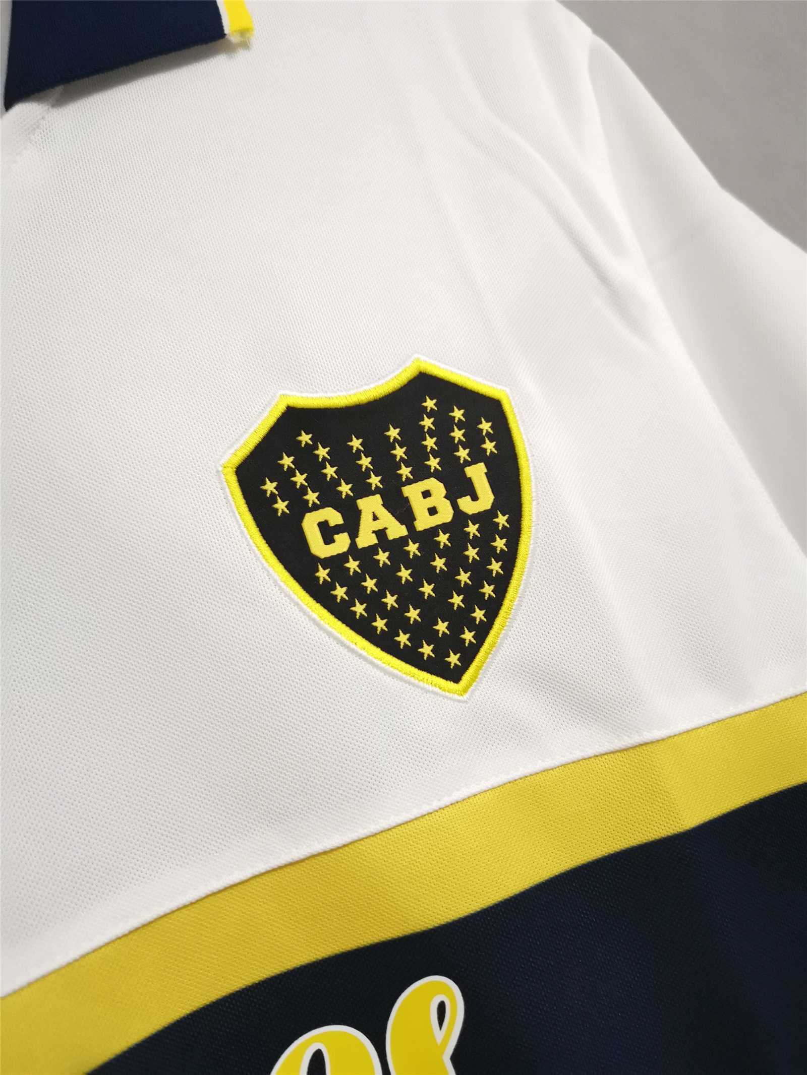 96-97 Boca Juniors away white 4