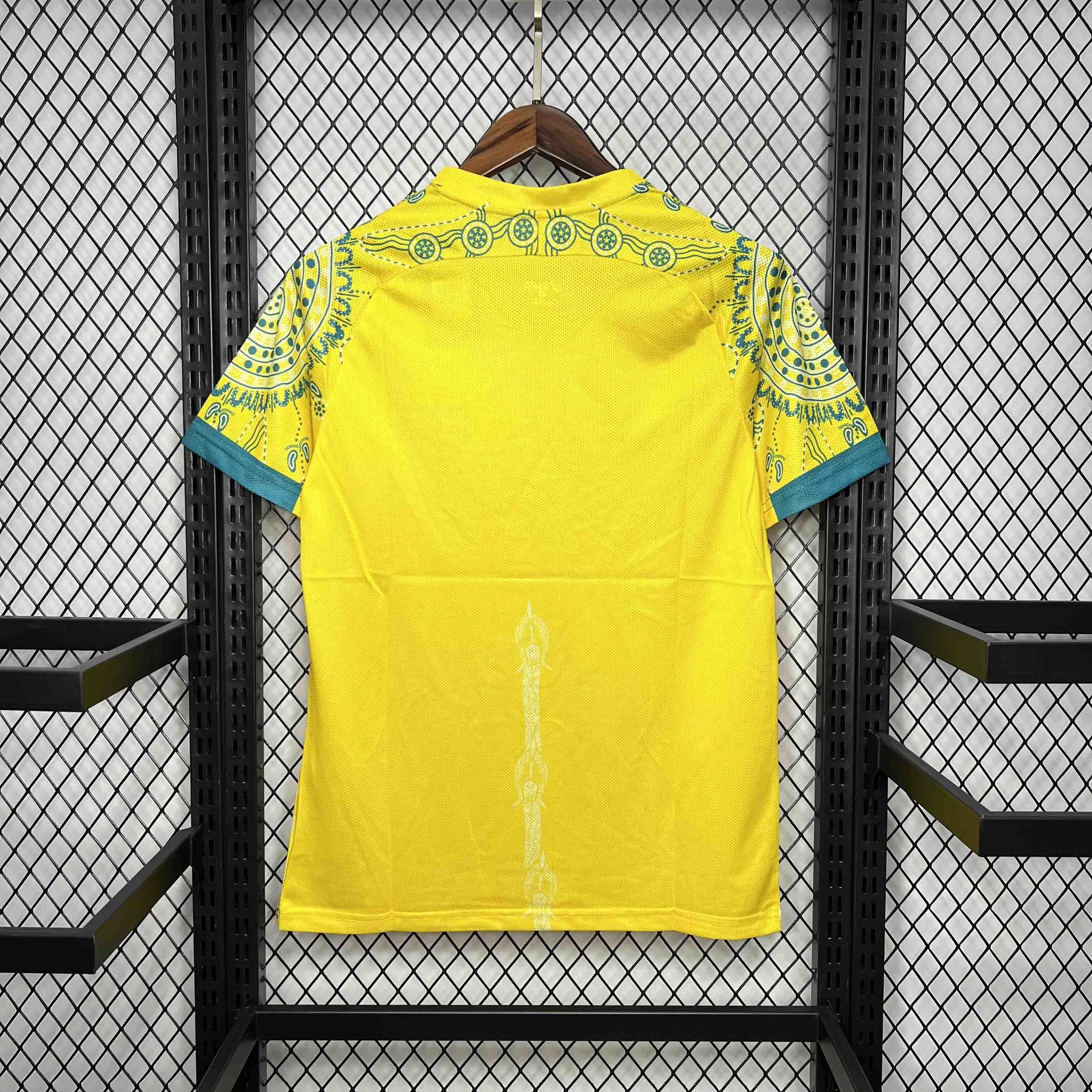 2024 Australia Home Kit Soccer Uniform AAAAJerseys Dropshipping Yupoo 3