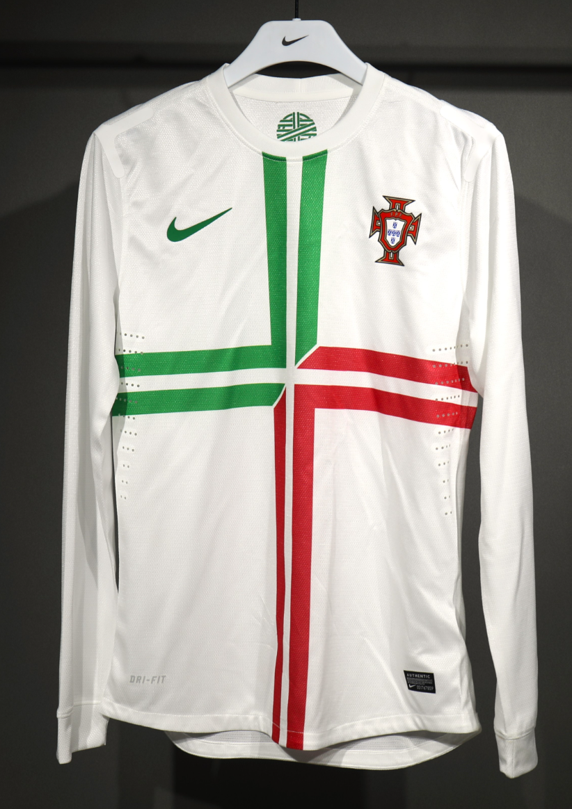 2012 Portugal Euro Cup Away Retro Kit Vintage Player Version Long Shirt AAAAJersey Dropship Yup