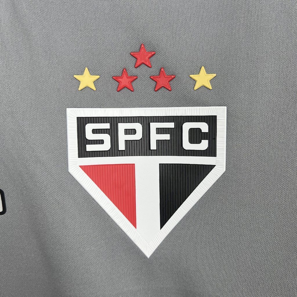 25-26 Sao Paulo Grey Day Kit Soccer T-Shirt AAAAJersey Supply Yupoo 2