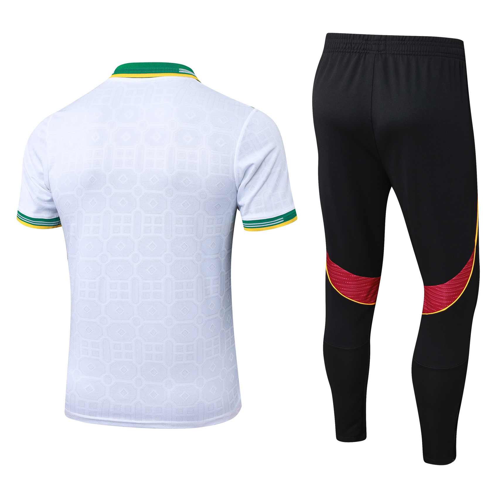 25-26 Roma Shirt Third Away Kit Black Trousers Training Suit 5
