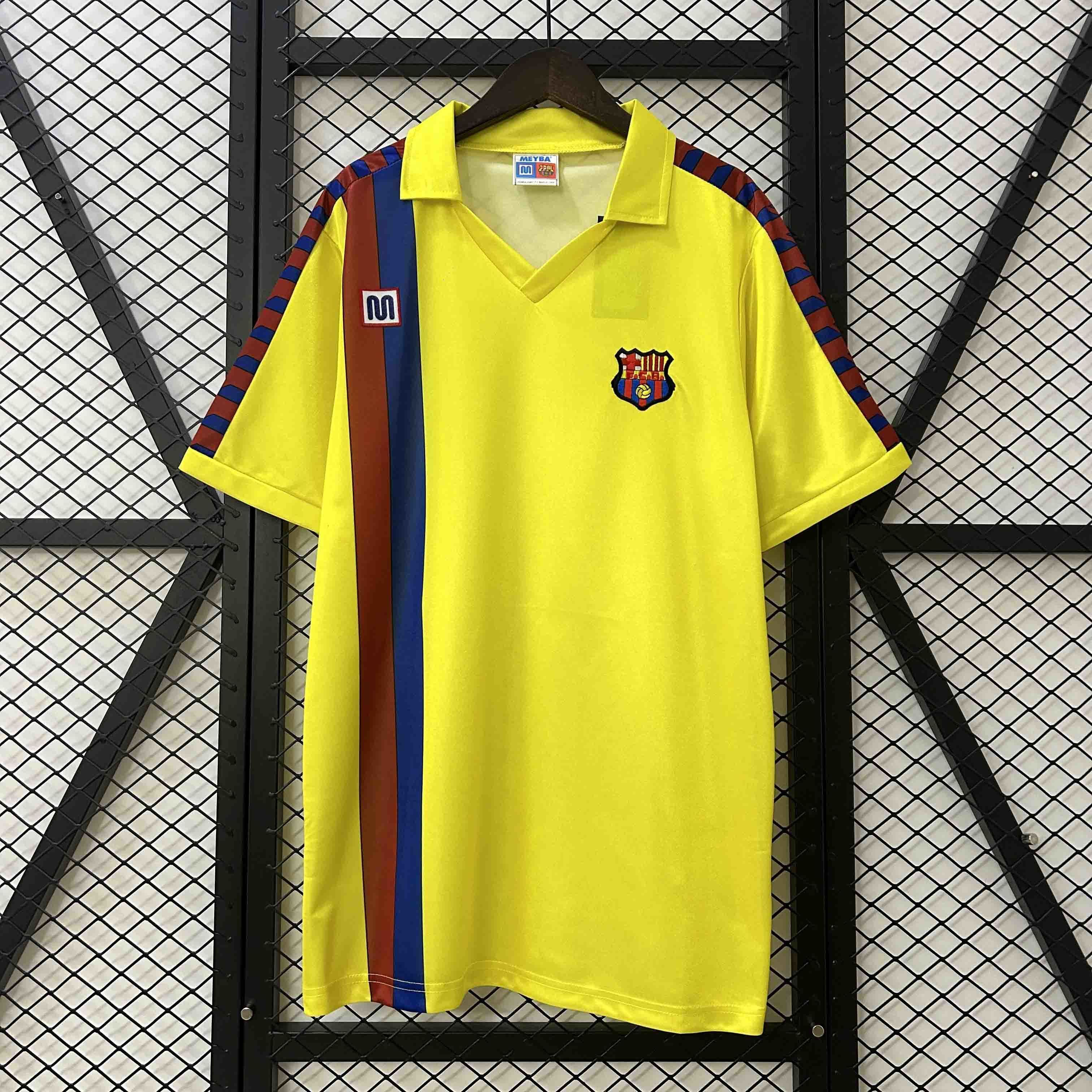 82-84 Barcelona Away Retro Kit Vintage Shirt Soccer AAAAJersey Yupoo