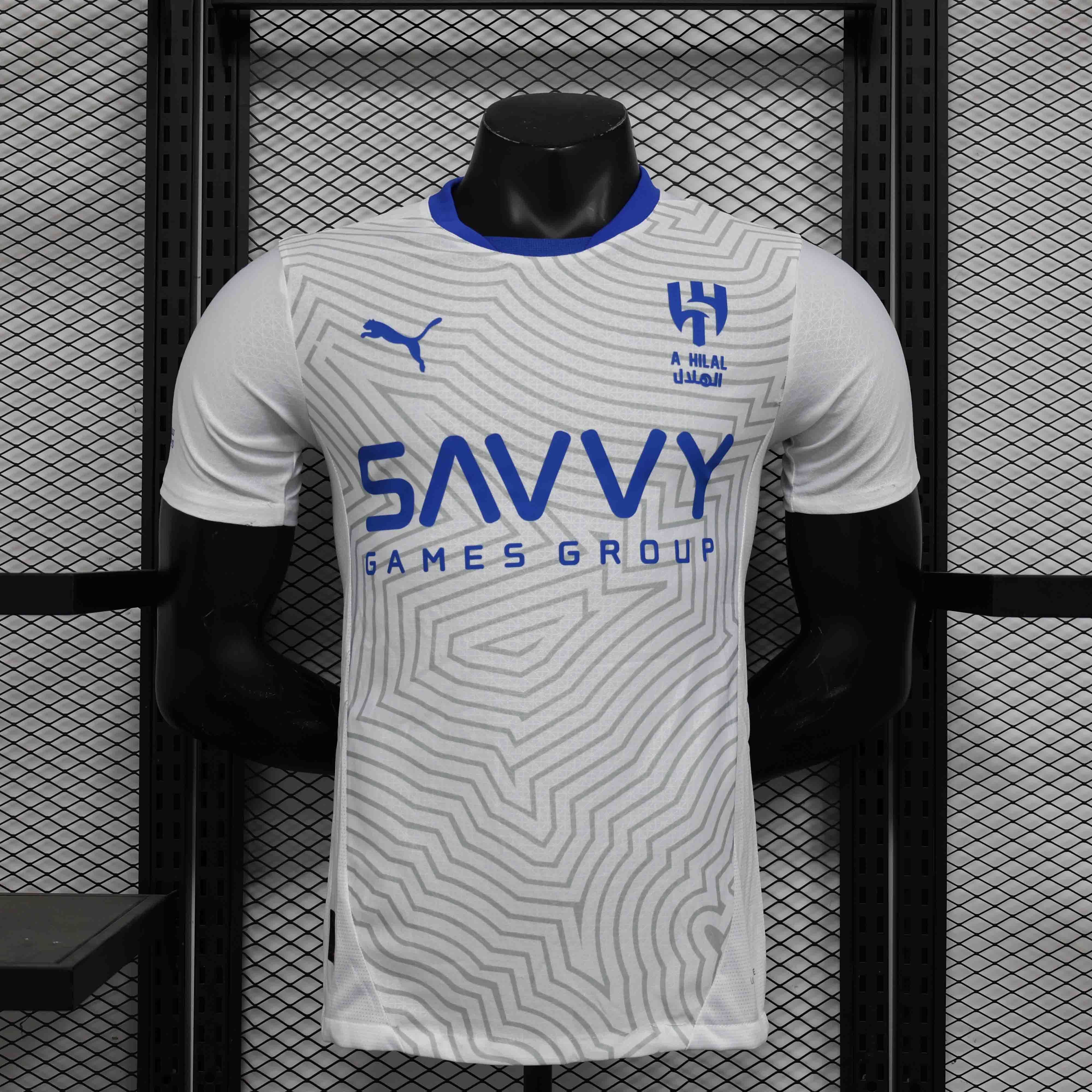 24-25 Al-Hilal Saudi Away Kit Player Version Shirt Sport AAAAJersey Yupoo