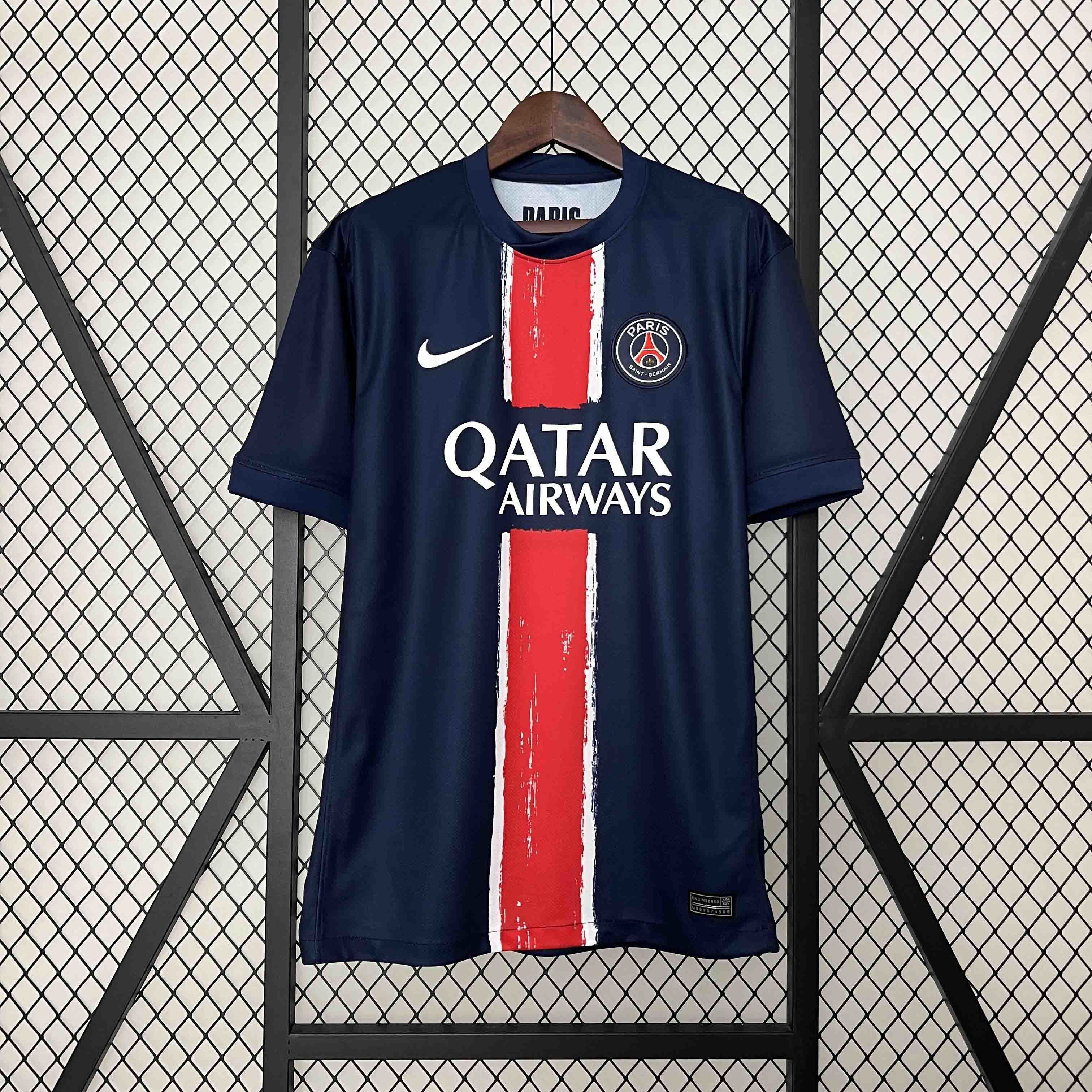 24-25 PSG Home Kit Jersey Supplier Yupoo