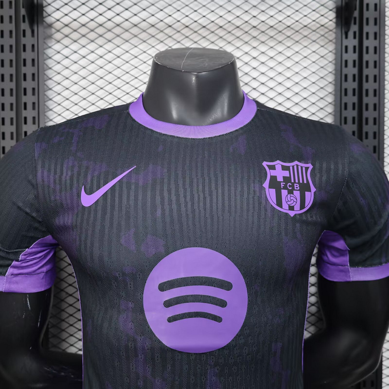 25-26 Barcelona Purple Special Edition Kit Player Version Shirt Soccer AAAAJersey Yupoo 2