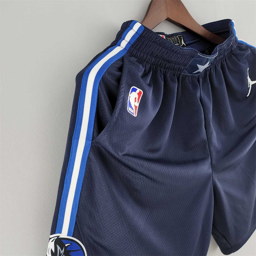 Dallas Mavericks NBA Shorts Royal Blue 1