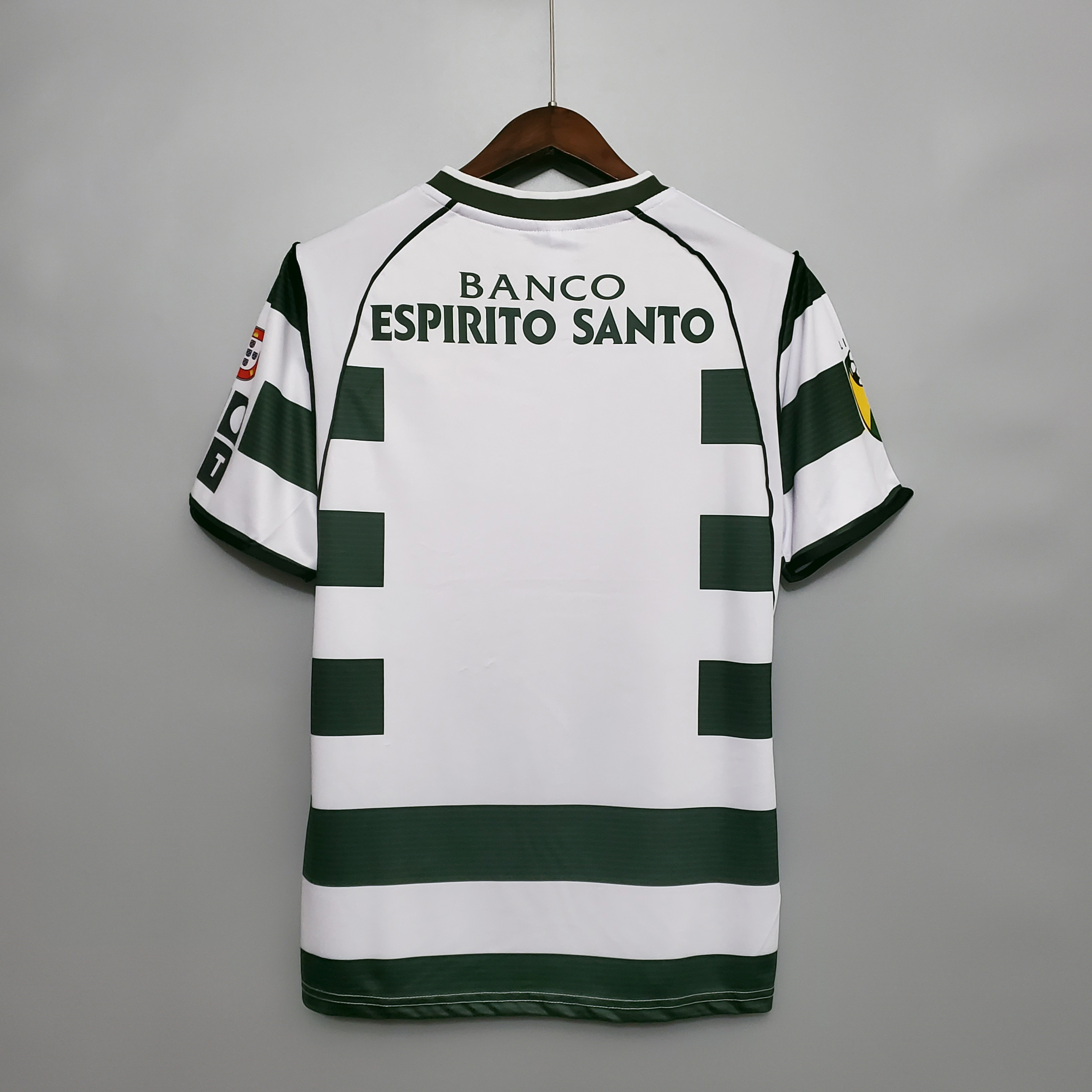 01-03 Sporting Lisbon Home Retro Kit Vintage Shirt Football Jerseys Yupoo 2