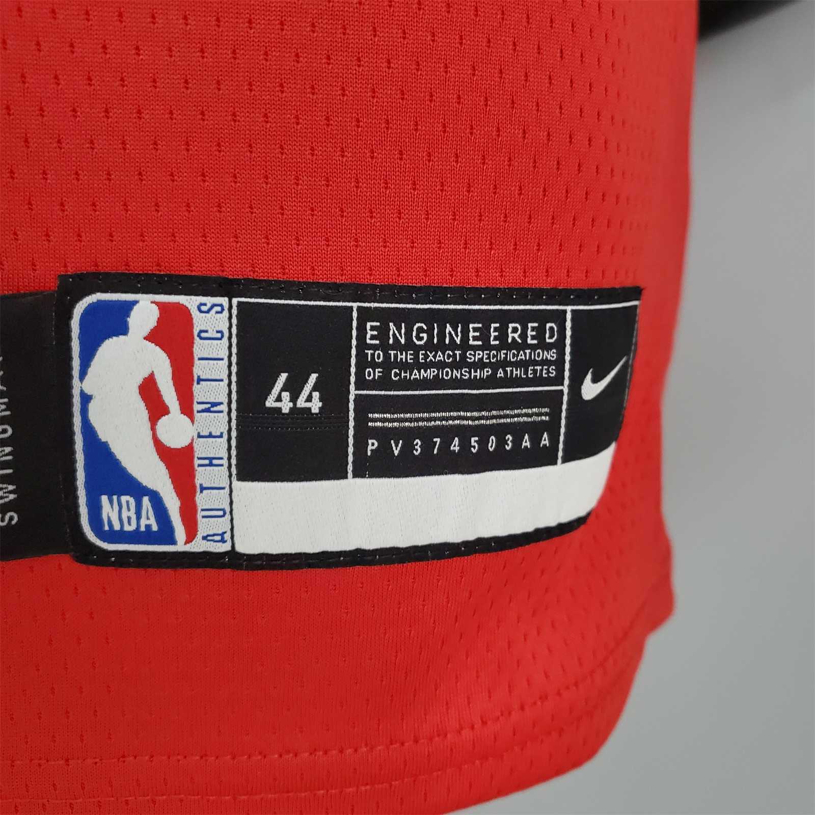 ANTHONY#00 Trail Blazers Retro Red 1