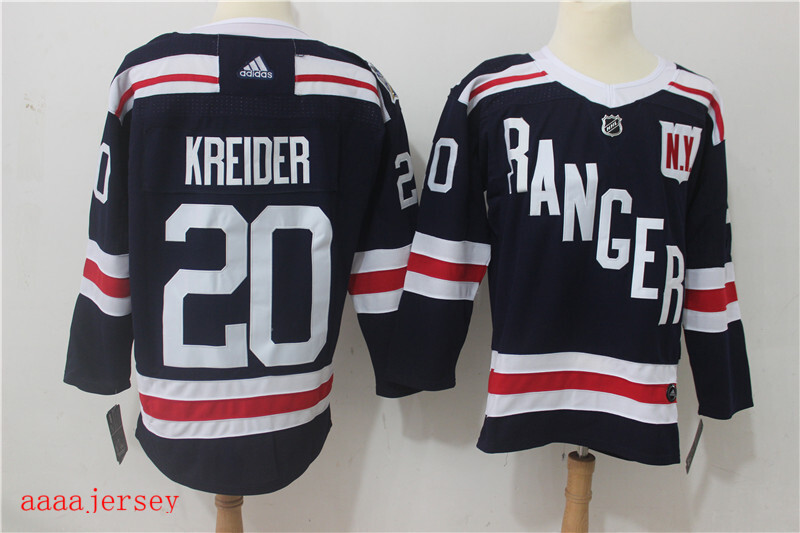 New York Rangers Ice Hockey jersey M-3XL 纽约游骑兵队冰球服