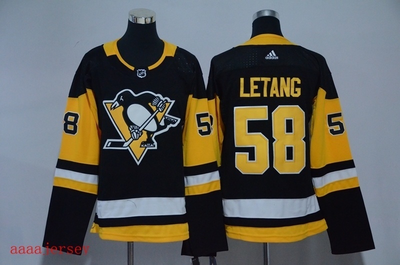 Pittsburgh Penguins women ice hockey jersey S-XL 匹兹堡企鹅队女装冰球服 2