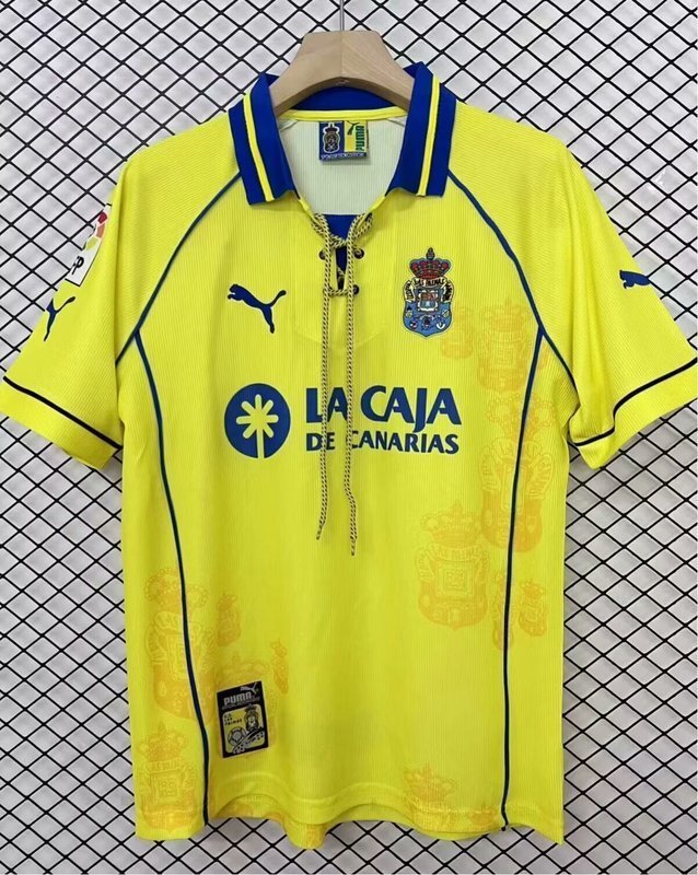 97-98 Las Palmas Home Retro Kit Vintage Shirt Soccer AAAAJersey Yupoo