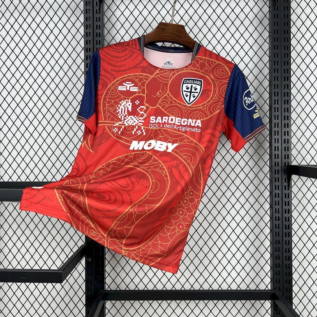25-26 Cagliari Special Edition Shirt Football Uniform AAAAJersey Wholesale Yupoo