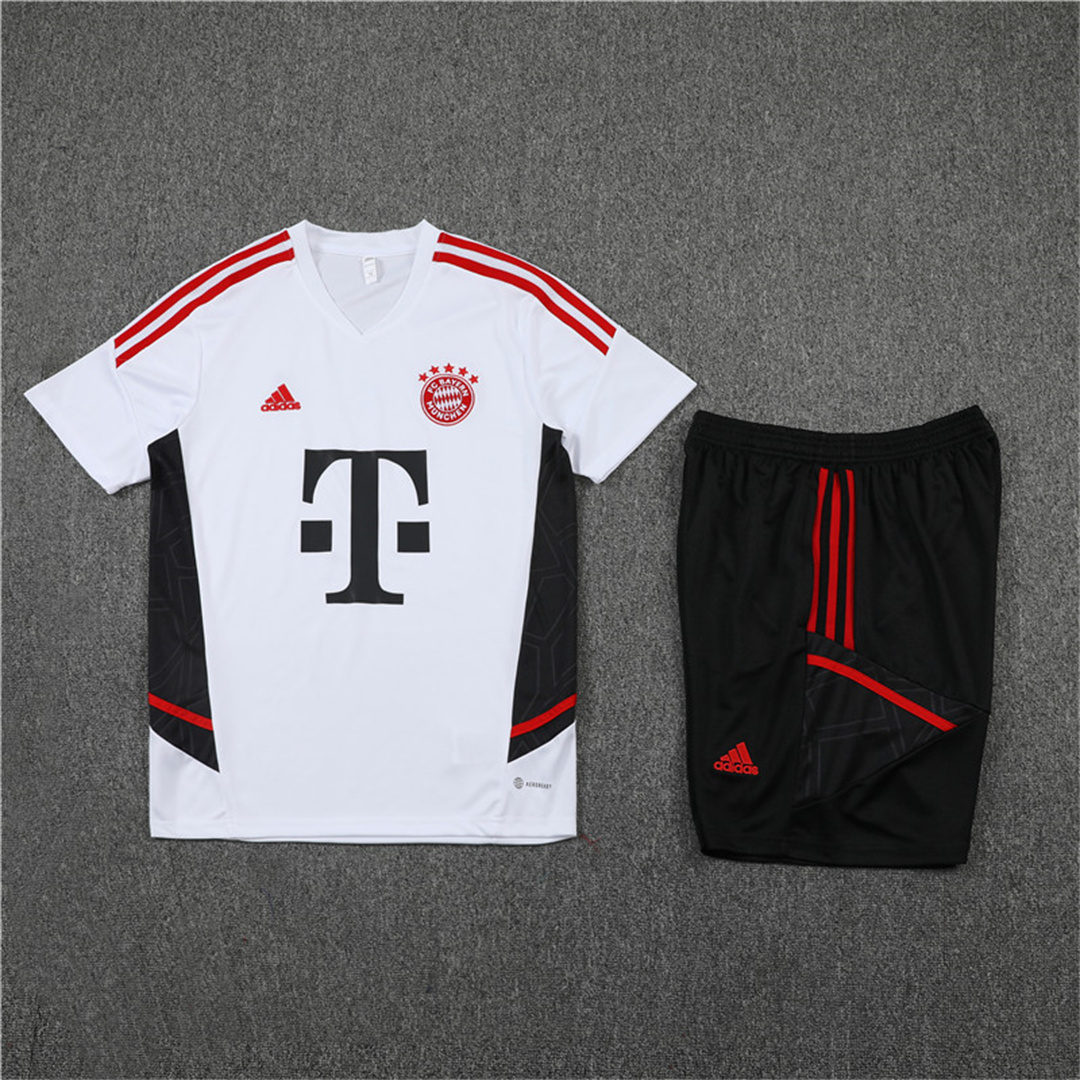 22-23 Bayern Training Kit White 1