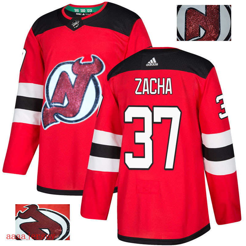 2018 New Jersey Devils Ice Hockey jersey M-3XL 新泽西魔鬼队时尚亮片款冰球服 13