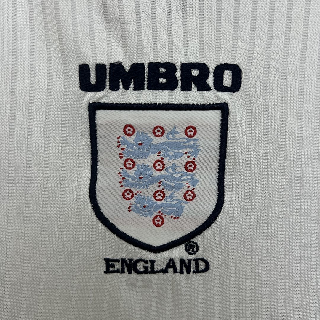 1998 England Home Retro Kid Kits Youth Apparels Soccer AAAAJersey Yupoo 2