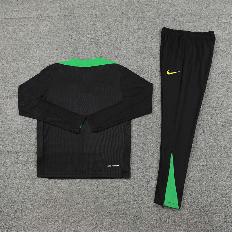2024 Brazil Long Sleeve Training Suit Football Shirts 1