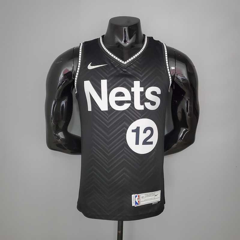2021 HARRIS#12 Brooklyn Nets Bonus Edition Black