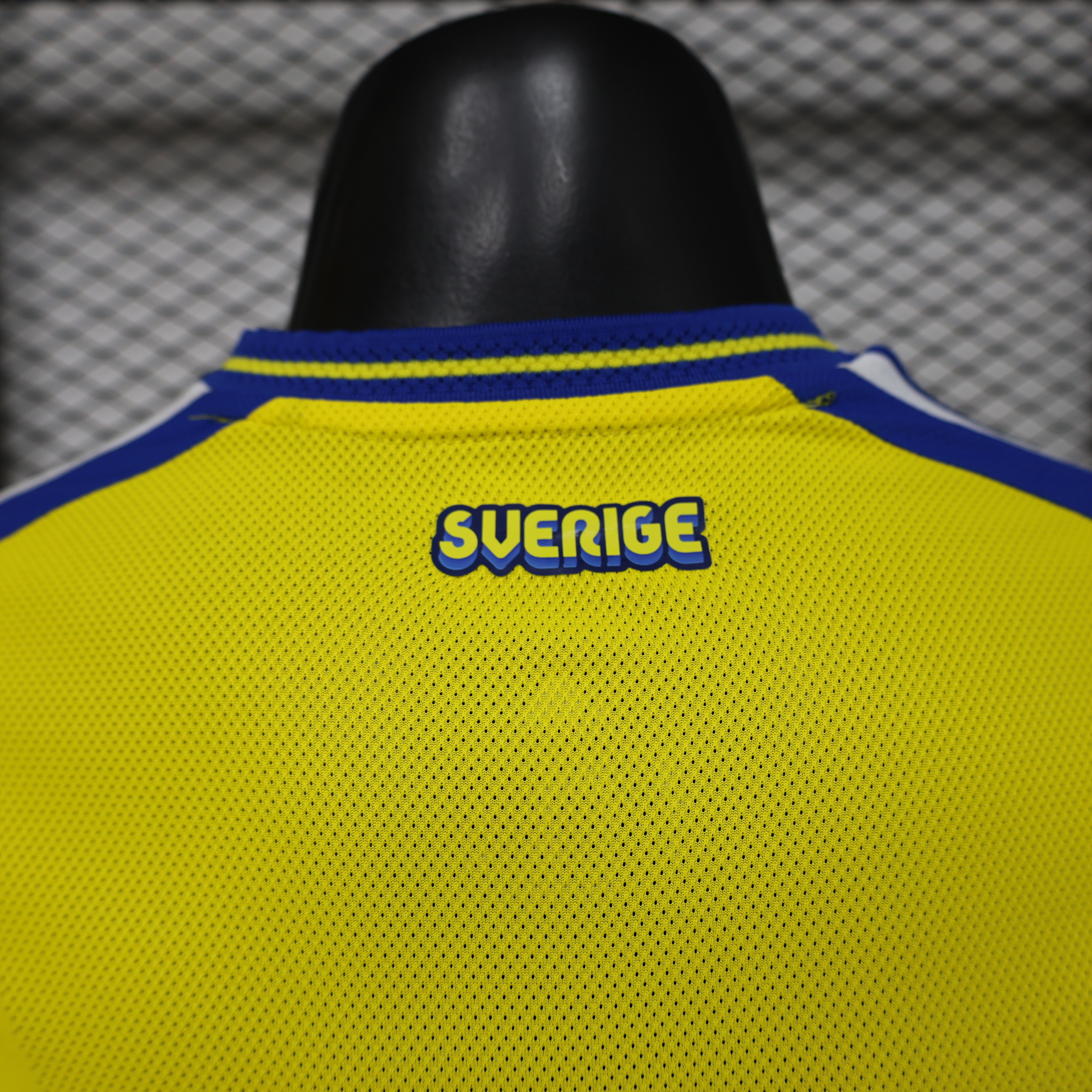 World Cup FIFA 2026 Sweden Mens Home Kit Football Player Version T-Shirt AAAAJerseys Supply Yupoo 3