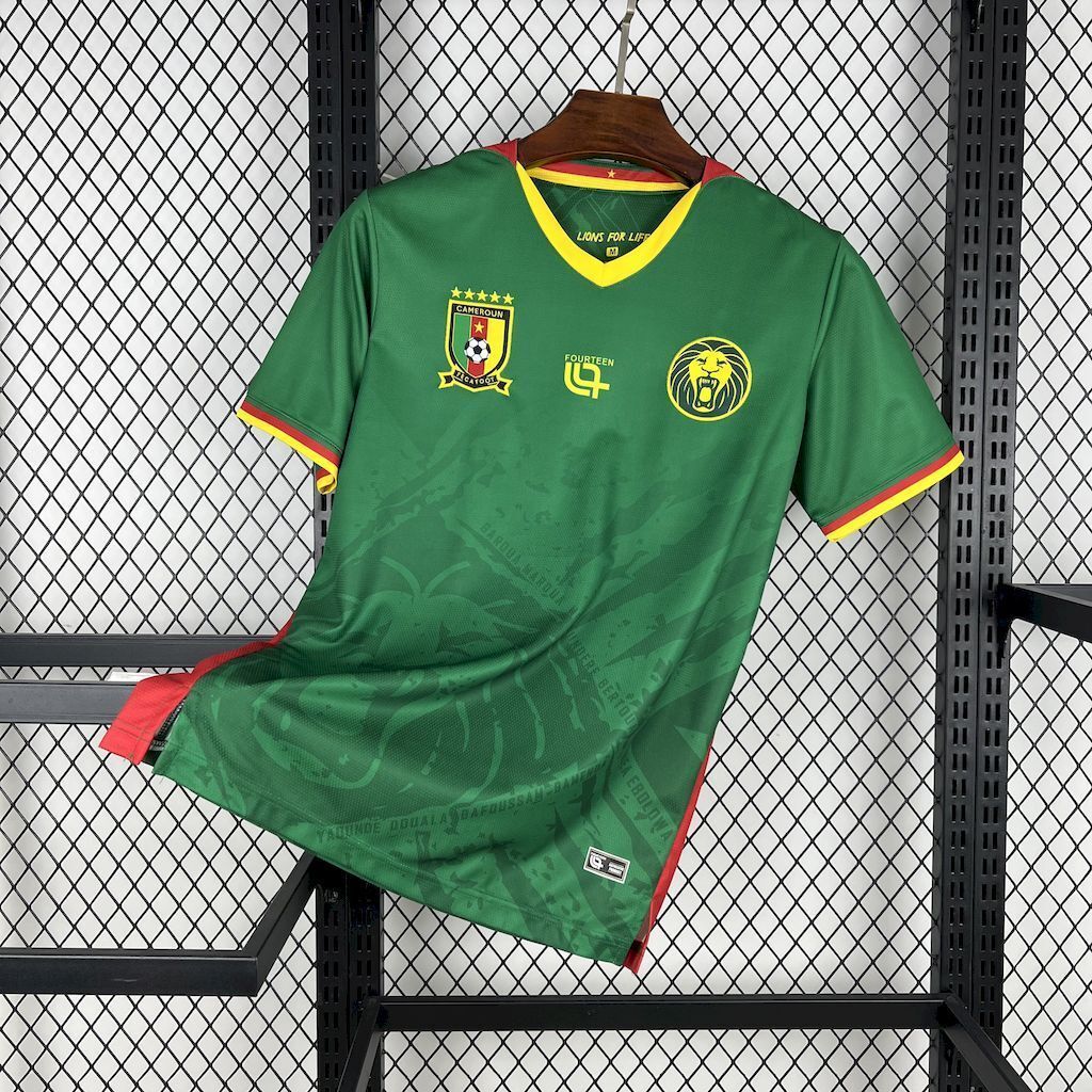 2025 Cameroon Home Shirt Football Uniform AAAAJersey Supply Yupoo