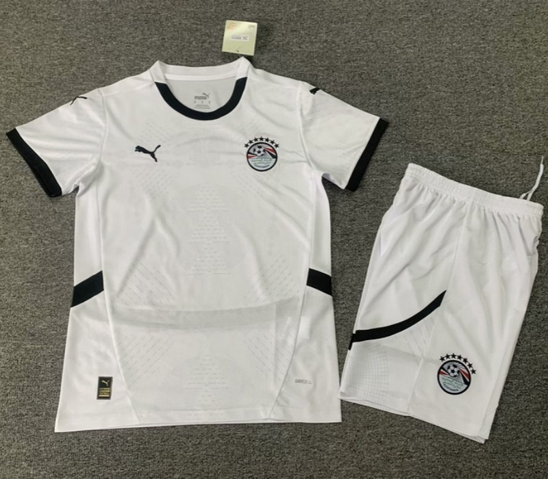 24-25 Egypt Away Kid Kits Youth Apparels Soccer AAAAJersey Yupoo
