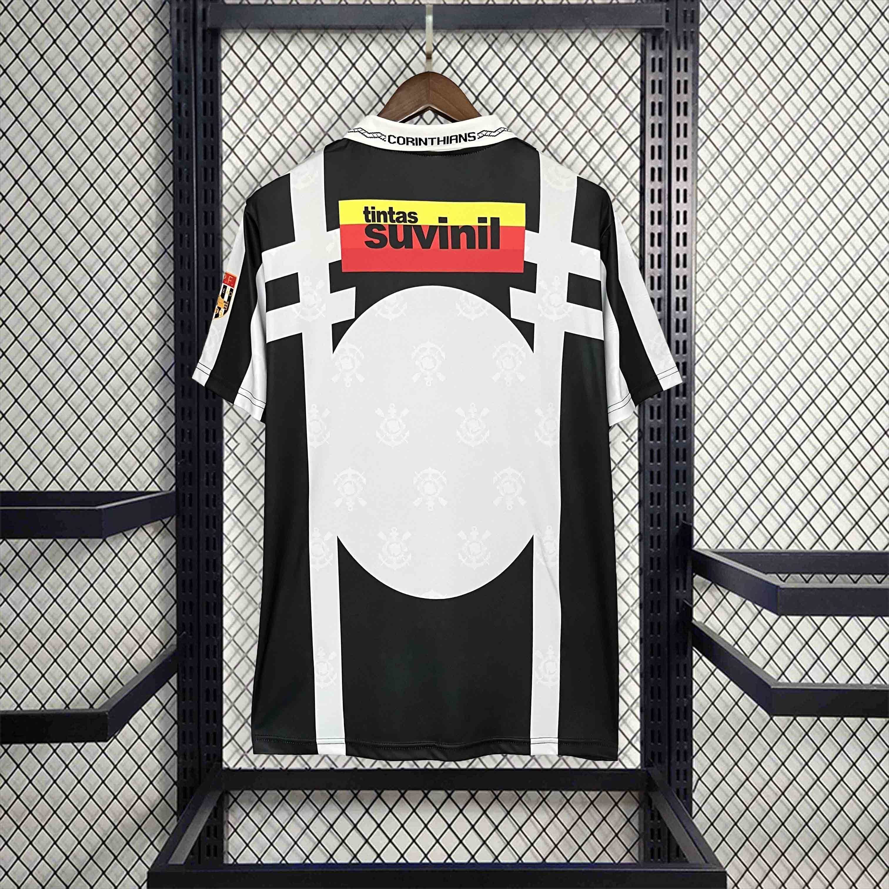 95-96 Corinthians Away Retro Kit Football AAAAJersey Yupoo 6