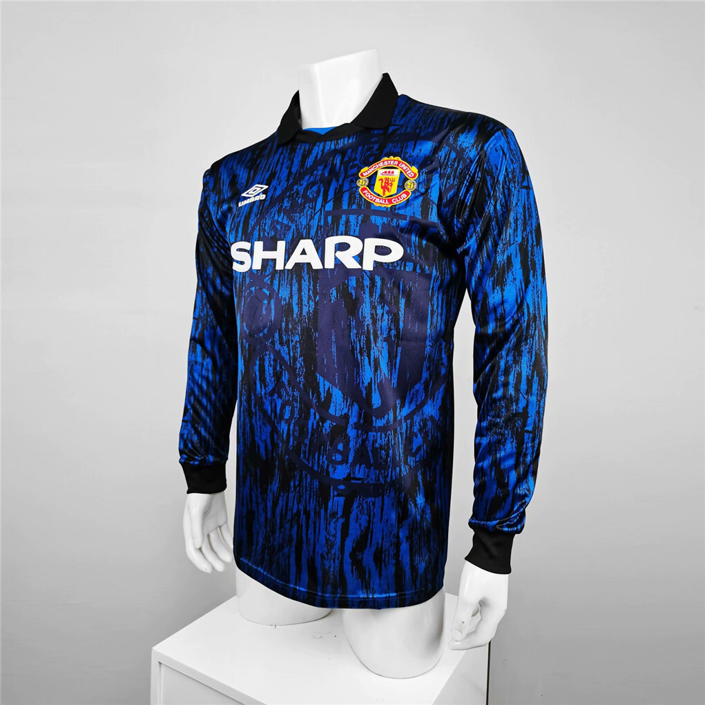 92-93 Manchester United away long sleeve 3