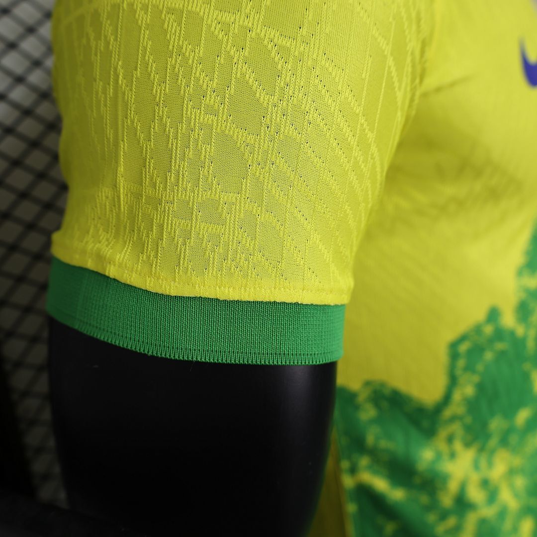 2023 Brazil Special Edition Player Version S-XXL Cheap Soccer Jerseys 6