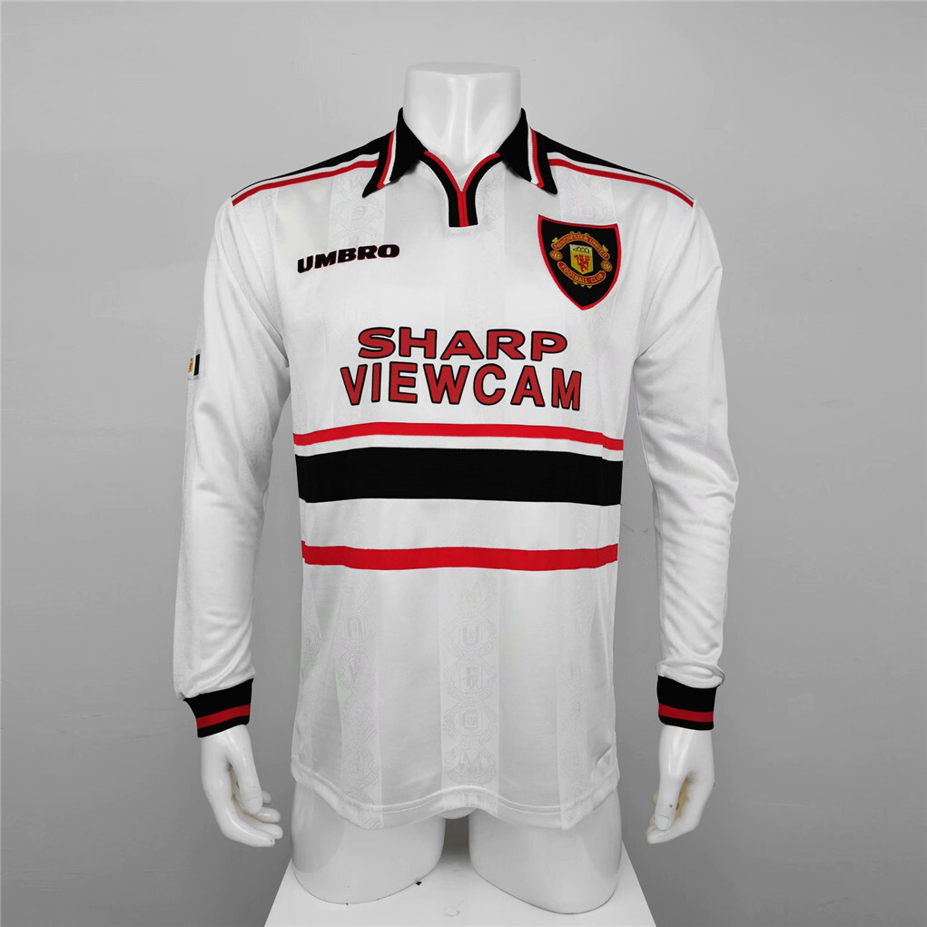 98-99 Manchester United away long sleeve