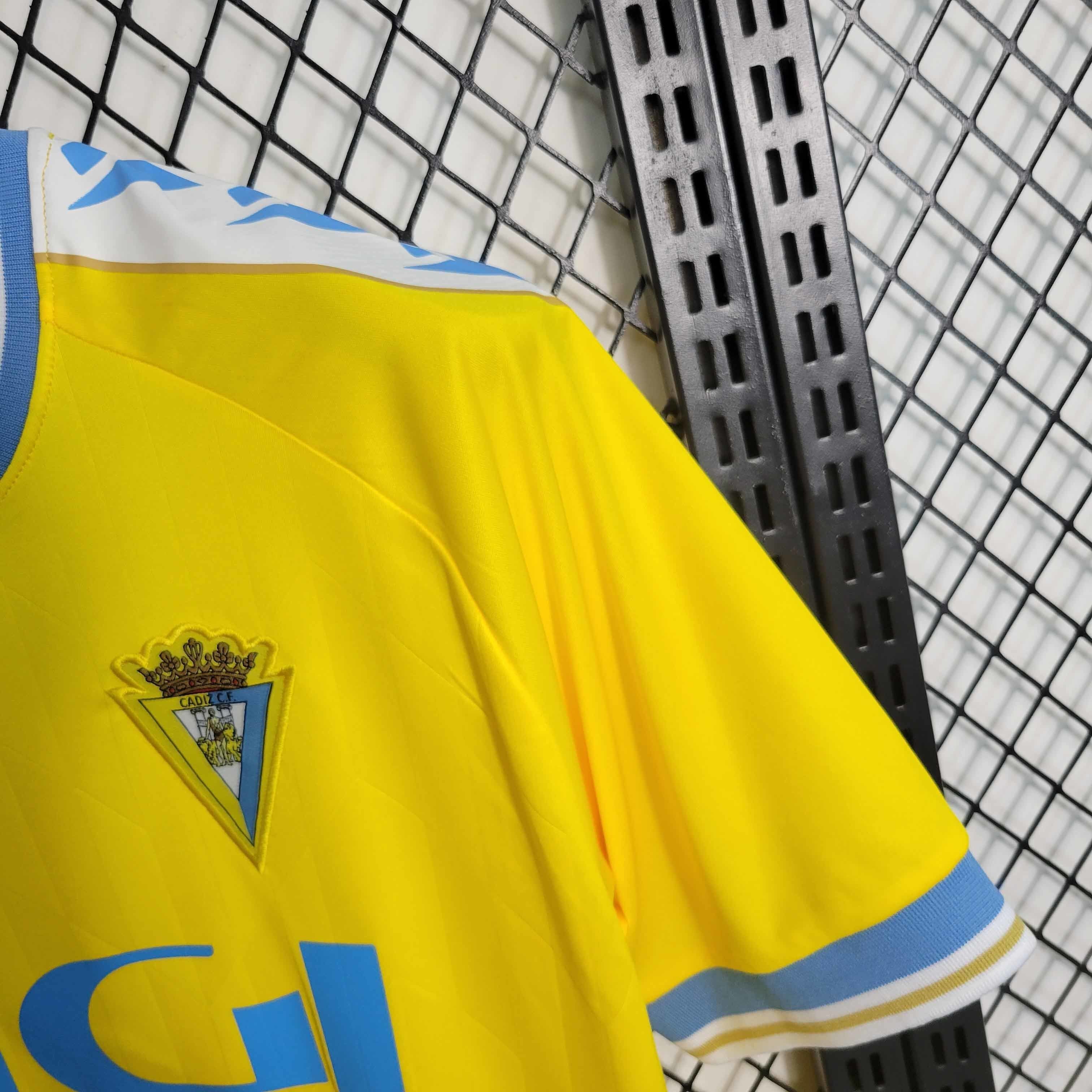 23-24 Cadiz Home S-XXL Soccer Jerseys 4