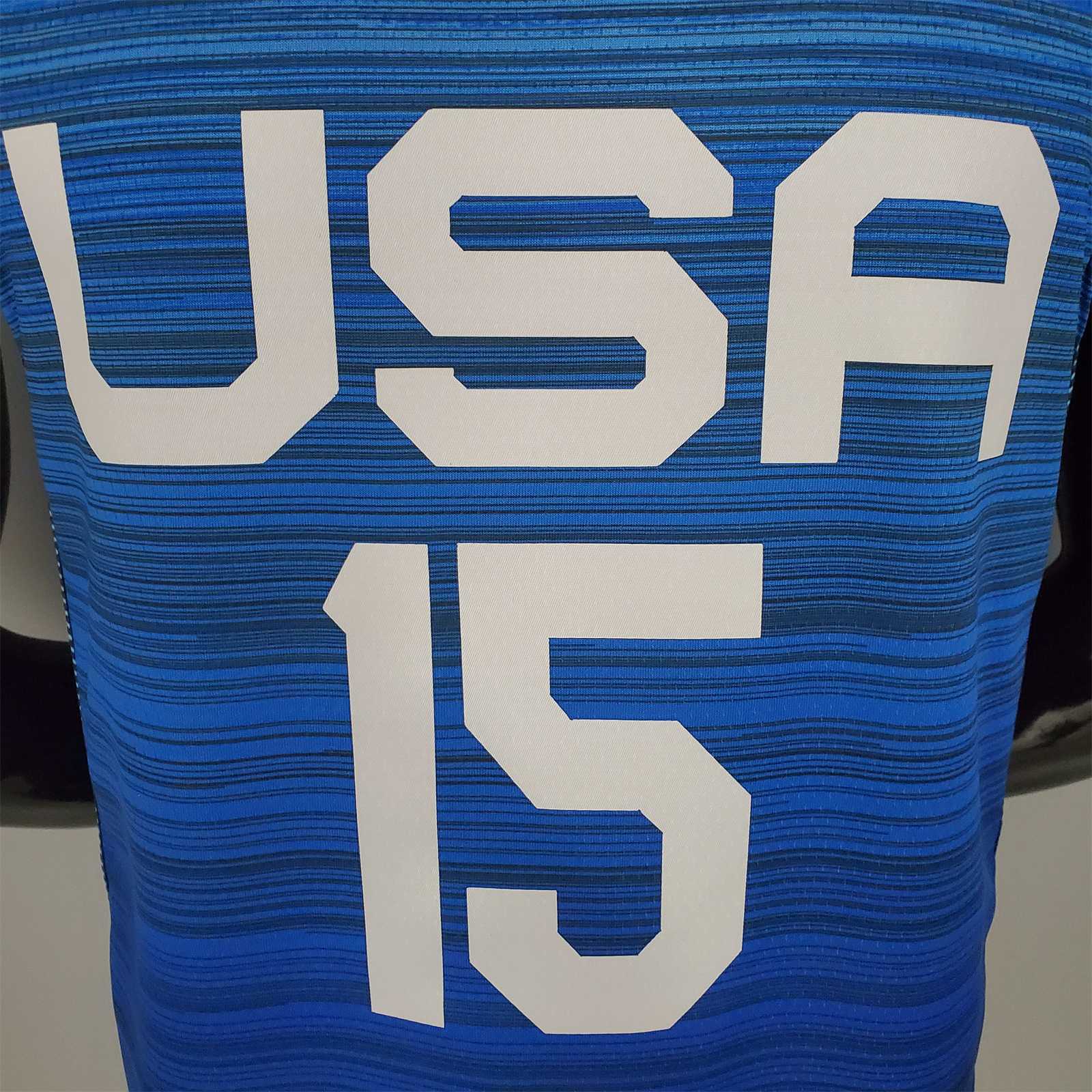 2021 Olympics BOOKER#15 USA Team USA Blue 2