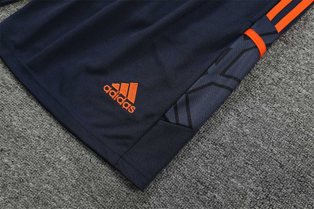 22-23 Manchester United vest training suit kit Blue 9