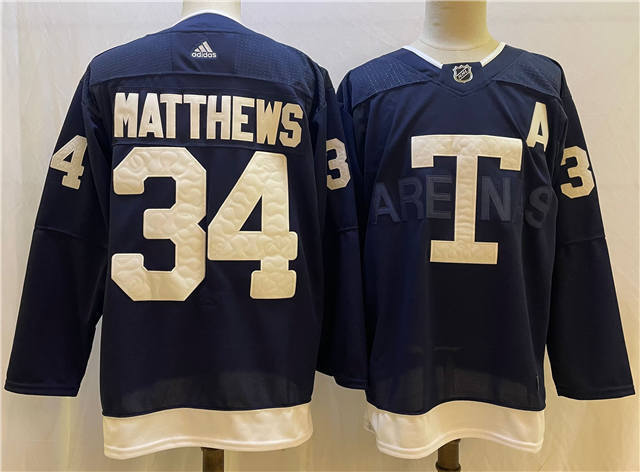 Maple Leafs Mitchell Marner Navy 2022 NHL Jersey【ID9301650】M-3XL 多伦多枫叶队冰球服 1