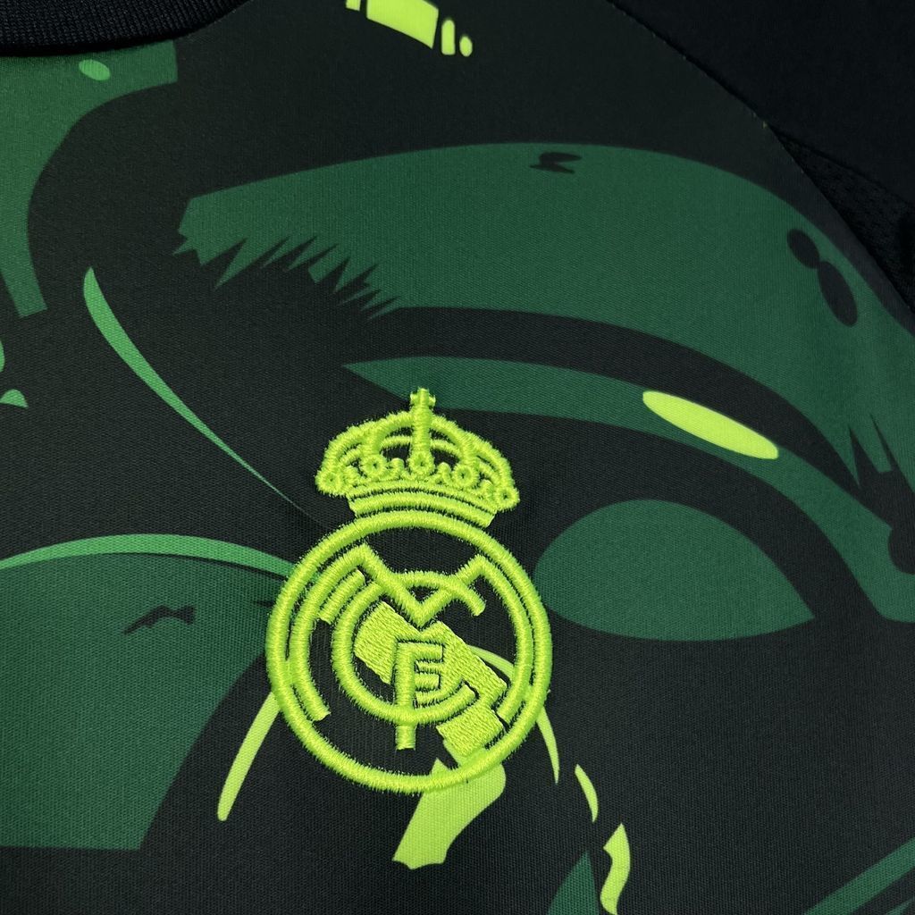 24-25 Real Madrid X Ninja Turtles Green Special Edition Shirt AAAAJersey Supplier Yupoo 3