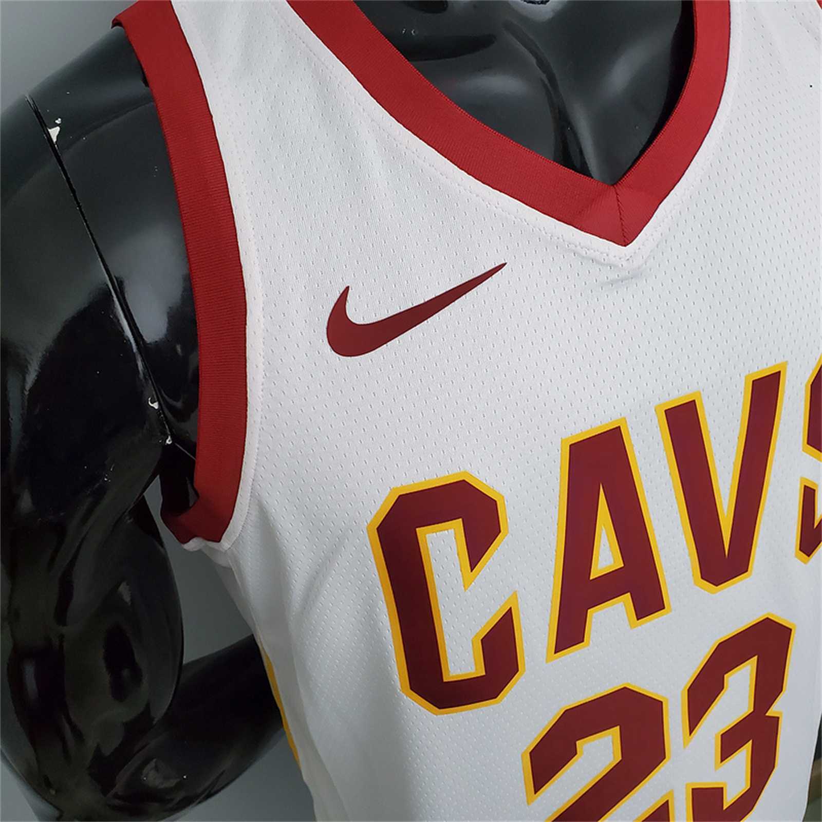 Cavaliers James #23 White 3