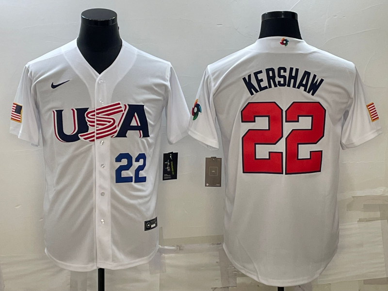 USA 2023 World Cup Baseball Jerseys 73