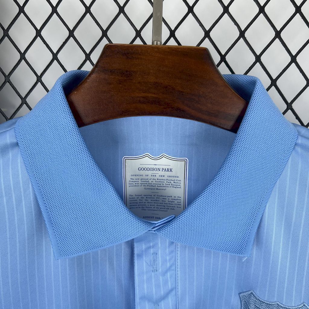 25-26 Everton Retro 1892 Model Special Edition Polo Football Uniforms AAAAJersey Supply Yupoo 3