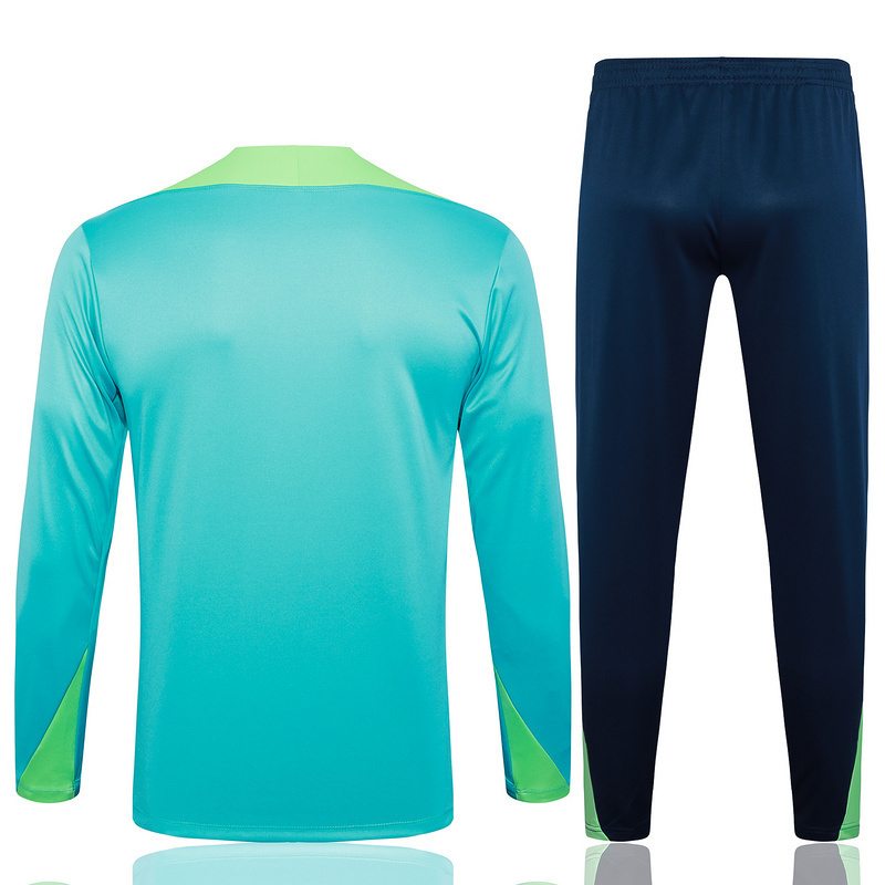 2024 Brazil Long Sleeve Training Suit Football Shirts 3
