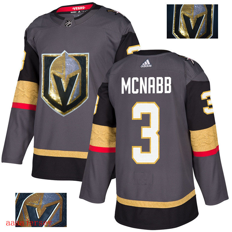 2018 Vegas Golden Knights ice hockey jersey M-3XL 维加斯金骑士队时尚亮片款冰球服 15