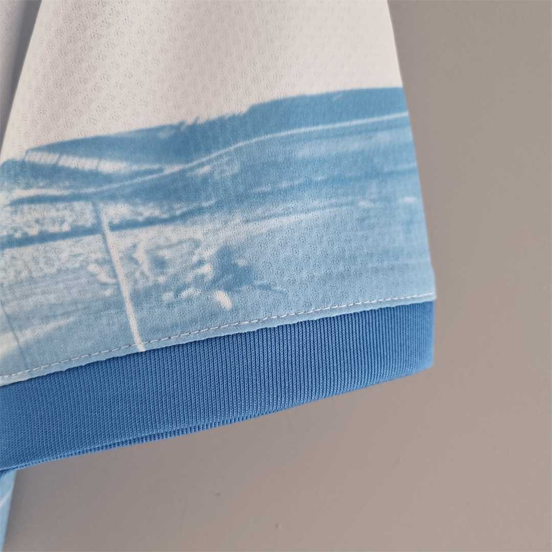 22-23 Manchester City commemorative white blue 2