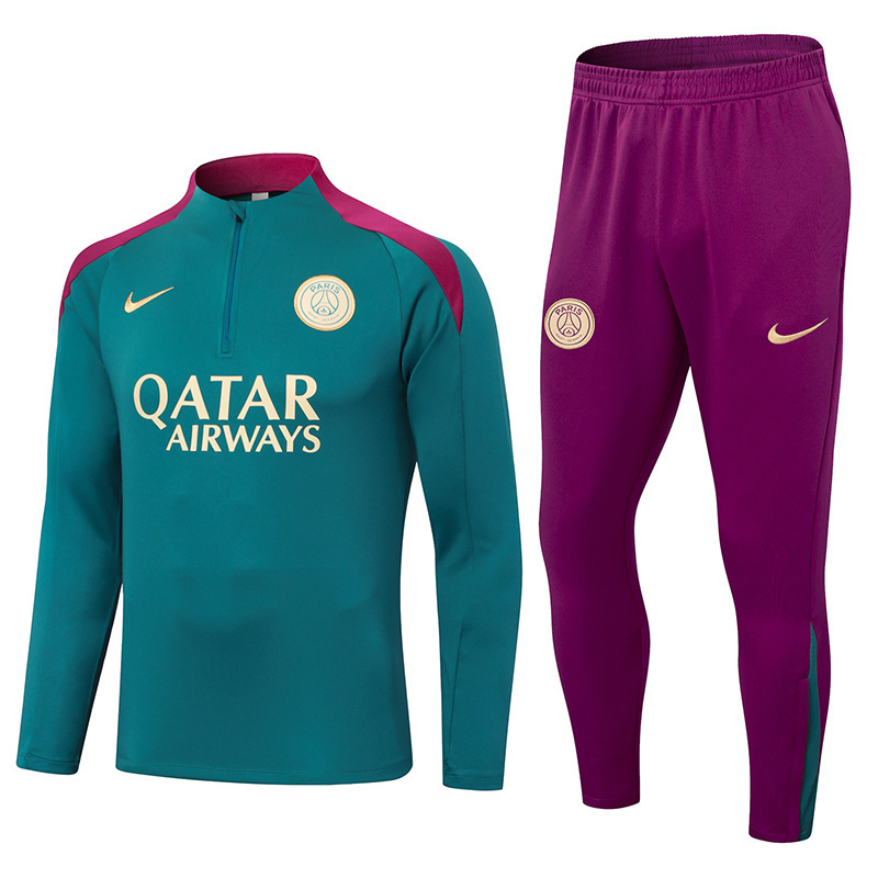 24-25 PSG Long Sleeve Training Suit Football Shirts