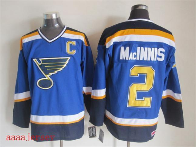 St. Louis Blues retro ice hockey jersey M-3XL 圣路易蓝调队复古冰球服 3