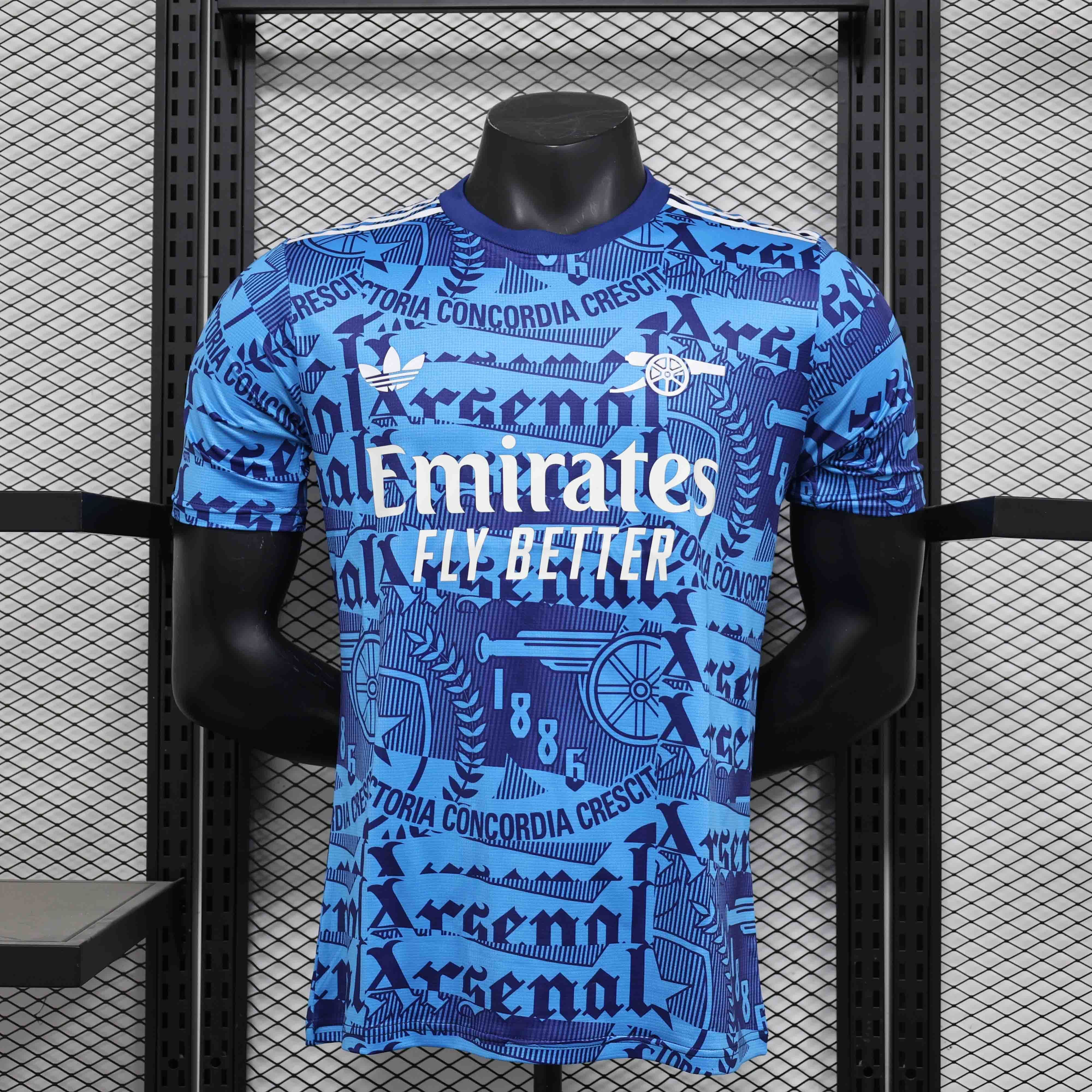 24-25 Arsenal Blue Special Edition Kit Player Version Shirt AAAAJersey Supplier Yupoo