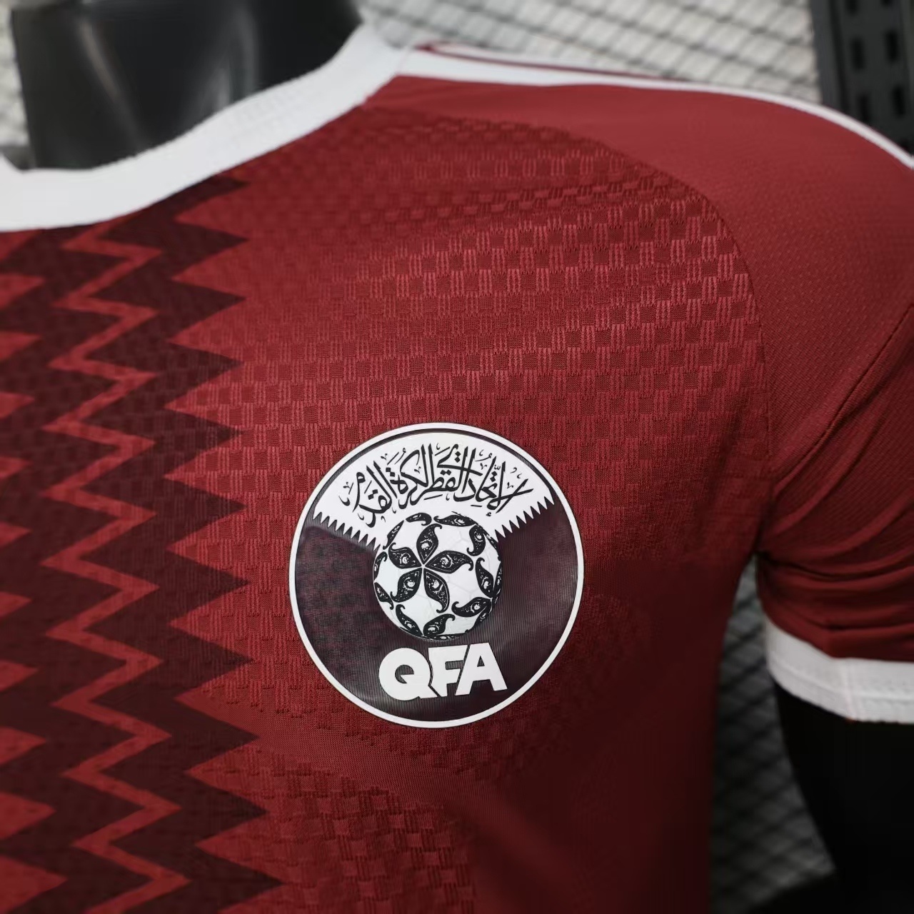 2026 World Cup Qatar Home Kit Soccer Player Version T-Shirt AAAAJersey Supply Yupoo 3