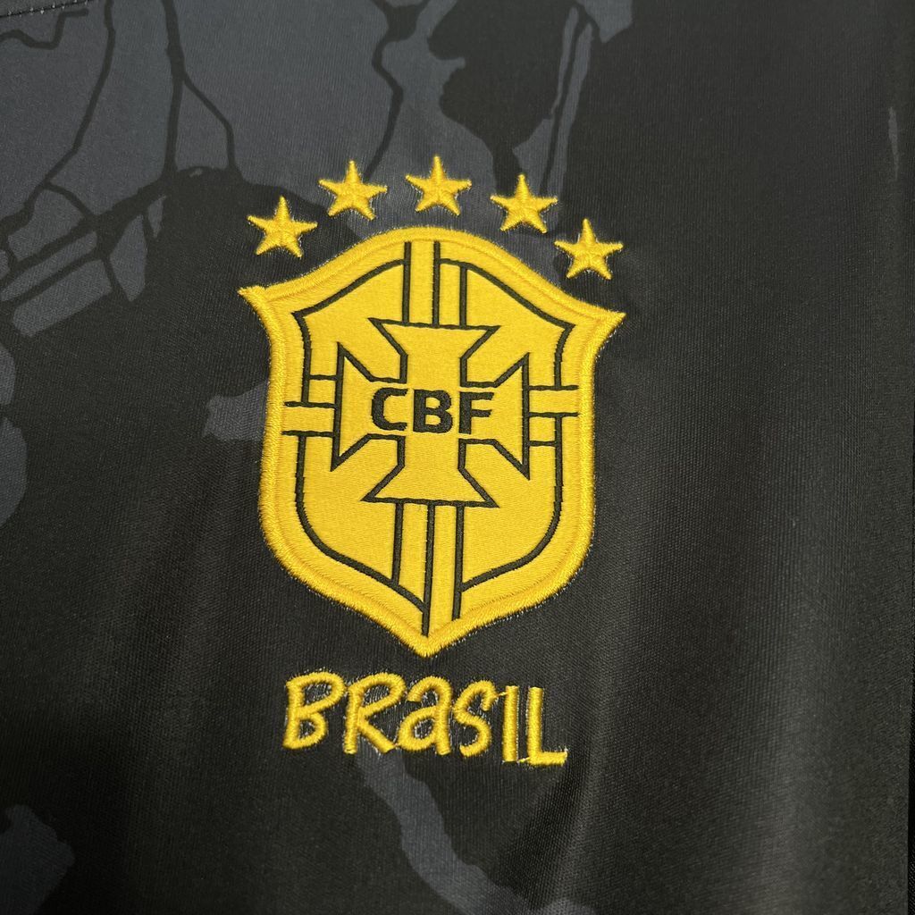 2024 Brazil Christ the Redeemer Black Grey Special Edition Shirt AAAAJersey Supplier Yupoo 2