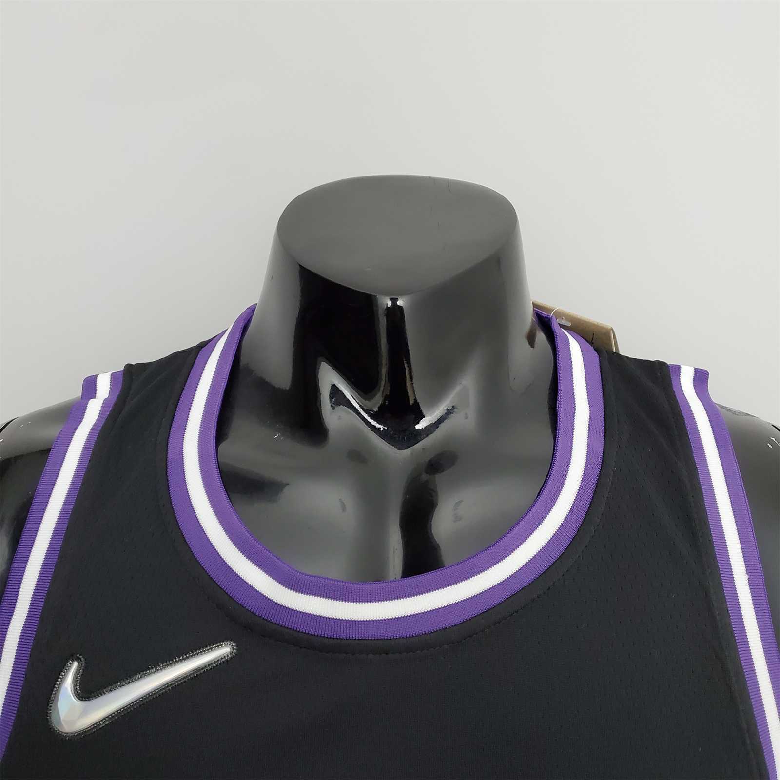 2022 Season QUETA#88 Kings City Edition Black NBA Jersey 4